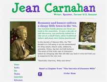 Tablet Screenshot of jeancarnahan.com